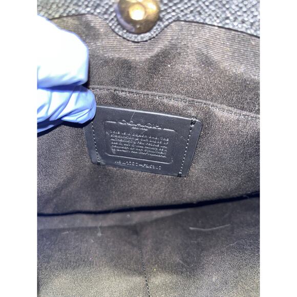 Coach Brooke carryall F25397 black purse handbag - Picture 6 of 6